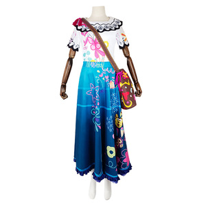 Costume de cosplay Sweet Encanto Mirabel Isabella Bruno Camillo pour adultes, robe de fête d'Halloween - Product Image 5
