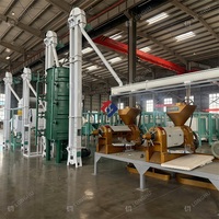 Línea Industrial Completa para Prensado y Refinación de Aceite Comestible, Máquina de Producción de Aceite para Procesamiento de Aceite de Maní, Coco y Palma