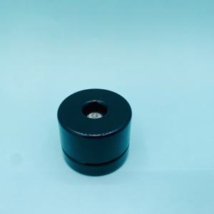 Pot de stockage sous vide en verre noir brillant rechargeable de 5 ml avec bouchon en plastique pour herbes, poudres florales, épices et concentrés - Product Image 3