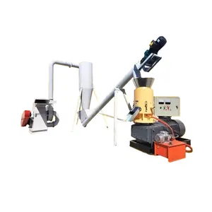 MB small ce sawdust straw fuel fire pto biomass press to make pelletizer pelet making maker line wood pellet machine mill price