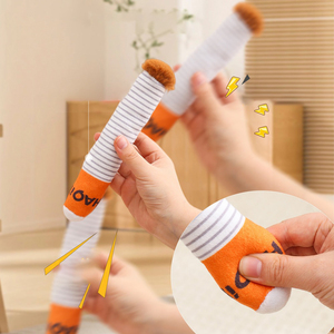 Jouet en peluche couineur pour chien en forme de cigarette - Jouet à mâcher résistant aux morsures pour animaux de compagnie, pour l'auto-entretenement - Product Image 5