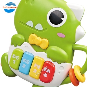 Juguete Montessori Baby Dino เปียโนแมวสำหรับเด็กทารกที่มีแสงและเสียง-การเรียนรู้และพัฒนาการสำหรับเด็กทารก0-12เดือน - Product Image 5