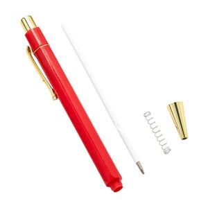 Alta qualidade Macaron Color Ballpoint Plastic Pen com logotipo personalizado por atacado para uso escolar - Product Image 3