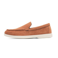 Sepatu Loafer Pria Kulit Suede Sapi Premium Sol Karet, Elegan dan Berkelas untuk Acara Bisnis Kasual