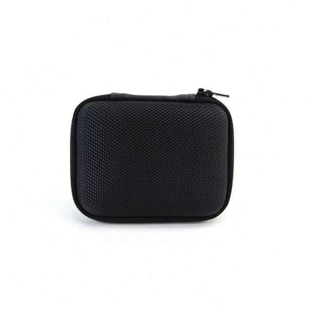 Portable Protection Earbud Case Zipper Pouch for Headset Cell Phone Accessories Organizer Mini Earbud Pouch for Wireless Earbuds