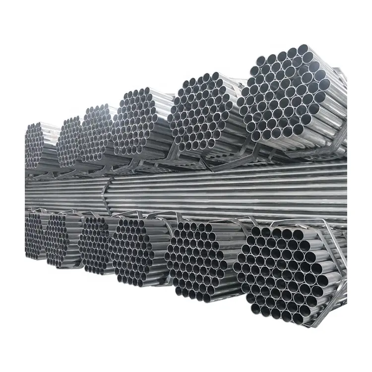 21 - 114 mm pre galvanized round agricultural greenhouse erw steel pipe