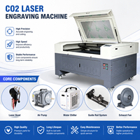 Machine de gravure et de découpe laser CO2 CNC 9060 1390 1610 pour matériaux non métalliques, graveur laser CO2 60w 80w 100w 130w