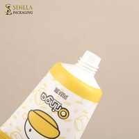 Tube en plastique souple personnalisé de 30ml 50ml pour lotion pour bébé Crème pour les mains pour enfants Emballage à prix d'usine pour les soins du corps Masques pour le lavage des mains