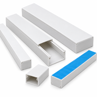 Cache-câbles en PVC pour mini-canaux de son, idéal pour les systèmes de cinéma maison et de son surround