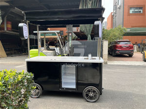 Chariot poussoir à main robuste pour la vente de produits frais et de produits locaux - Product Image 5