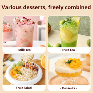 도매 신선한 포도 맛 즉시 터지는 보바 진주 대량/병/가방/상자 포장 설탕 첨가제 - Product Image 4