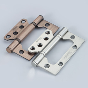 บานพับประตูไม้แบบฝังขนาด 4 นิ้ว รุ่น Heavy-Duty พร้อมลูกปืนแบบลูกกลิ้งทันสมัย ปรับแต่งได้ บานพับเหล็กแบบ Pivot สำหรับหน้าต่าง เฟอร์นิเจอร์ โรงแรม - Product Image 4