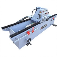 Machine de découpe de feuilles de caoutchouc motorisée avec lame longue, affûteuse de couteaux 3 kW, machine de meulage et d'affûtage