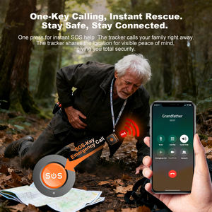 V28C Traceur GPS pour patients atteints de démence, montre pour personnes âgées, dispositif de <span class=keywords><strong>sécurité</strong></span> pour personnes âgées, SOS, détection de chute, localisation en temps réel - Product Image 4