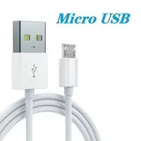 Câble de charge USB de haute qualité, écologique, 5V 1A, 8 broches/Micro/Type C, en cuivre étamé, TPE, pour écouteurs intelligents Android/iOS