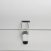 Barbecue portable pliant en métal pour charbon de bois, avec cheminée et double réglage latéral, idéal pour fumer en extérieur, camping, jardin, pique-nique
