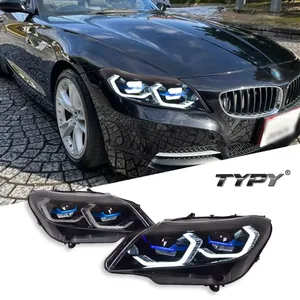 Feux avant TYPY pour BMW Z4 2009-2016, mise à niveau modifiée avec nouveaux feux de jour dynamiques à LED, accessoires auto. - Product Image 2