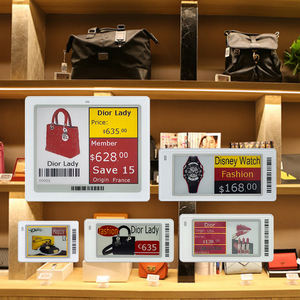 Elektronik raf etiket Epaper fiyat lüks mal mağaza Esl dijital etiketler E mürekkep etiket elektronik raflar etiketi Eas sistemi ile - Product Image 1