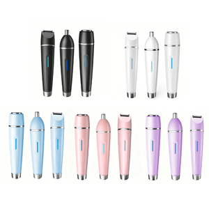Depiladora Eléctrica Multifuncional 3 en 1, Recargable, Impermeable, <span class=keywords><strong>Afeitadora</strong></span> Femenina y Recortadora de Bikini, Depilación Sin Dolor - Product Image 2
