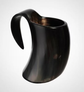 Venta al por Mayor de Tazas de Cuerno Hechas a Mano para Bebidas Calientes y Frías, Regalos y Decoración para el Hogar, Disponibles a Precio de Descuento - Product Image 3
