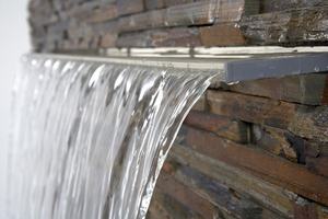 Spa ekipmanları akrilik renk düşer çeşme LED yüzme havuzu su dökülme - Product Image 5