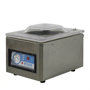 Machine de mise sous vide électrique 28KG 500x360x360mm semi-automatique avec commande PLC pour l'emballage alimentaire et électronique - Product Image 1