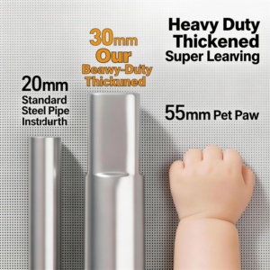 Modern Lüks Ağır Yük Taşıyabilen Evcil Hayvan Kamp Köpek Yatağı, Peluş Yastıklı, Çıkarılabilir, Makinede Yıkanabilir Minder, Kaymaz Taban - Product Image 5
