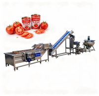 Commerciële productielijn voor fruitconfiture met snelle omschakeling voor koken, mengen, vullen en sealen; flexibel.