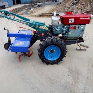 Tracteur à chenilles diesel 14HP 2 roues motrices, petit et compact, à transmission par engrenages, pour vergers, pelouses et fermes - Product Image 2