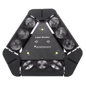 AICPOSE 12X10W Luz de Cabeza Móvil LED Spider Beam DMX RGBW Estroboscópica Láser - Product Image 1