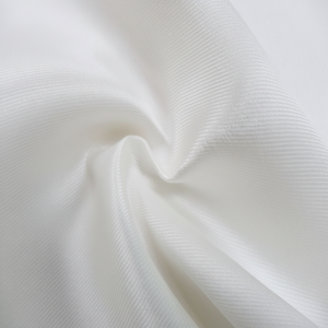 Tissu sergé léger 100% polyester Mikado pour vêtements de mariage pour filles et autres costumes teints en couleur unie - Product Image 1