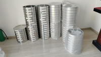 Durable Stainless Steel Soil Particle Size Analysis Test Sieve With Brass Frame Testing Machine