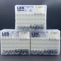 Módulo LED AC110V 220V SMD2835 3 LEDs IP67 IP65 2W 98*20mm Luz Blanca Cálida de Alto Brillo para Letras