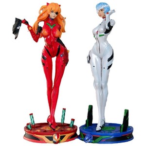 โมเดล Evangelion EVA รุ่น <span class=keywords><strong>Rei</strong></span> <span class=keywords><strong>Ayanami</strong></span> และ Asuka ขนาด 1/4 วัสดุ PVC ชุดมอเตอร์ไซค์ ของเล่นสะสม ตุ๊กตาประดับตกแต่ง - Product Image 5