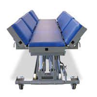 Table d'opération chirurgicale vétérinaire pour cheval, grand animal, taureau, vache, bovin, acier inoxydable, table dorsale latérale équine