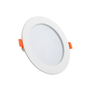 Lámpara LED Comercial Empotrable en Techo, Redonda, Negra, 4100K, Alimentación CA, 50000 Horas de Vida Útil, IP20, Aluminio, Regulable - Product Image 1