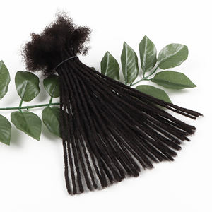 Orientfashion 100% cheveux humains Interlocs 0.2cm Microlocks vendeur de cheveux en gros dreadlocks faits à la main tressage cheveux - Product Image 4