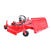 Nouveau design Mini chargeuse compacte à glissement Tracteur Rotatif Hydraulique Tondeuse à gazon