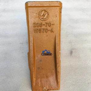 Nuevas piezas de tren de rodaje para excavadora XPower amarilla, dientes de cucharón 205-70-19570-A 205-70-74180 para excavadora de cadenas PC200 con 6 meses de garantía - Product Image 5