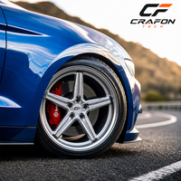 Jantes en alliage forgé CF 18 19 20 21 pouces 5x114.3 PCD compatibles avec Ford Mustang GT Shelby GT500 S550 ODM