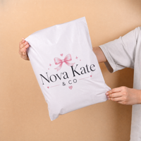 Sacs d'expédition en polyéthylène imprimés sur mesure pour vêtements, sacs de messagerie robustes, résistants aux déchirures, enveloppes en polyéthylène auto-adhésives, OEM ODM
