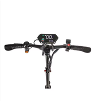 Suministro directo de fábrica, alta velocidad, 48V 13AH/15AH/18AH 800W/1000W/1600W, plegable, impermeable, mayor autonomía, pantalla LED, neumático de 10 pulgadas