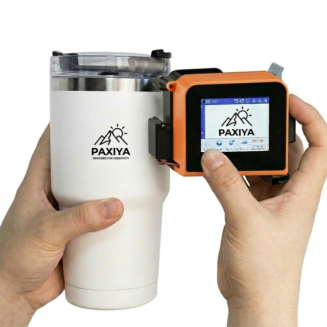 Smart Mini Handheld Portable Inkjet Printers 12.7mm Multi Function Date Coding Machine for Bottles T-shirt logo Pvc Plastic Bag