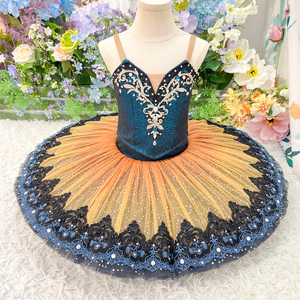 <span class=keywords><strong>Jupe</strong></span> Tutu de Ballet <span class=keywords><strong>Bleu</strong></span> Professionnel pour Filles Robe de Performance de Scène Élégante pour Enfants-Edan - Product Image 1