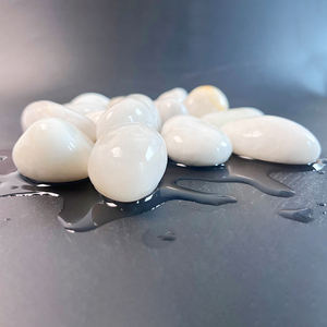 Natuurlijk Gepolijst Puur Witte Kasseien Kiezels Glad <span class=keywords><strong>Aquarium</strong></span> <span class=keywords><strong>Aquarium</strong></span> <span class=keywords><strong>Aquarium</strong></span> <span class=keywords><strong>Aquarium</strong></span> Bodem Fontein Ornament Natuursteen - Product Image 3