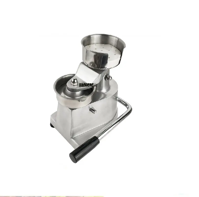 high quality Stainless steel 130mm Commercial Hamburger patty maker burger press machine