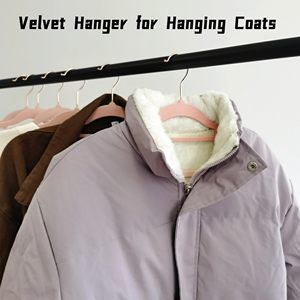 Modern Factory Custom Cloth Hanger for Tie Coat Shirt Dress Pants With Rose Gold Swivel Hook <b>Pink</b> Velvet Hangers - Product Image 2