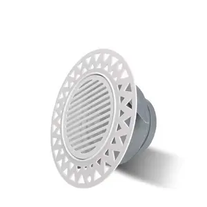 Invisible Drywall Round Air Return Louver Flush Mount Plastic Supply Air Ventilation Cover 75mm Ceiling Diffuser Air Grilles