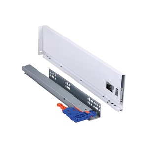 Slider Metal Box For Furniture Kitchen Soft Close Drawer Slide Slim Drawer Tandem Box