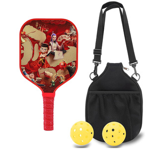 Ensemble de raquettes de pickleball Nezha avec balles et sac de transport, poignée antidérapante pour divertissement en plein air - Product Image 2
